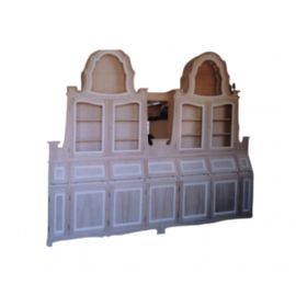 CREDENZONE DA SACRESTIA  GREZZO IN LABORATORIO