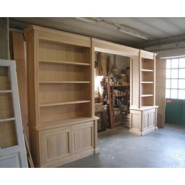 LIBRERIA CON PASSAGGIO PER 2 CAMERA