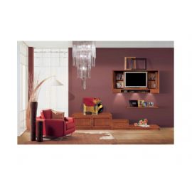 SOGGIORNO CON  ANTINE  LEGNO  PIU CASSETTO