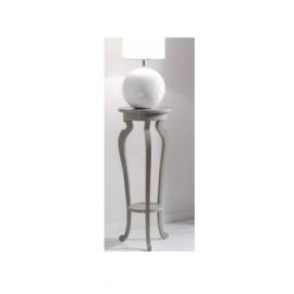 PORTA VASO LACCATO ANTICHIZZATO.