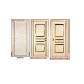 PORTE CON STRISCIA AZZURRA O DORATA