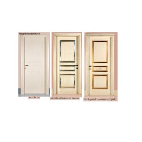 PORTE CON STRISCIA AZZURRA O DORATA