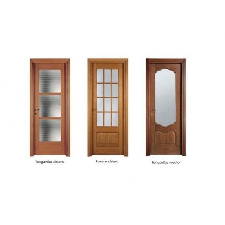 PORTA CON TRE VETRI E INGLESINA
