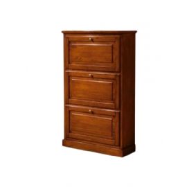 SCARPIERA 3 ANTE VERNICIATA ANTICHIZZATA.