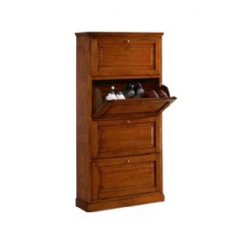 SCARPIERA 4 ANTE VERNICIATA ANTICHIZZATA.