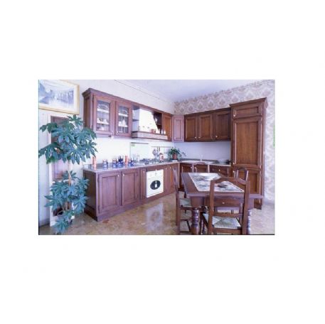 CUCINA SU MISURA IN NOCE