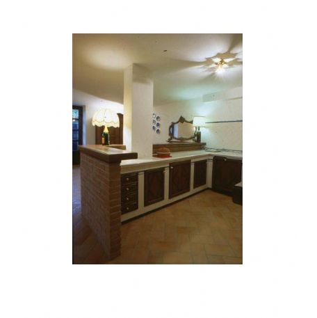 CUCINA SU MISURA IN NOCE