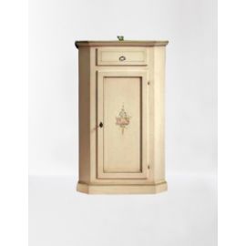 ANGOLIERA 1 PORTA  LACCATA PIU CASSETTO 