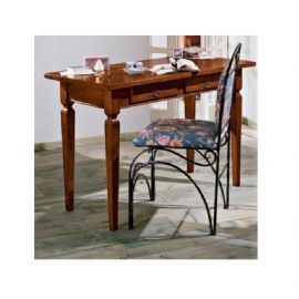 SCRITTOIO 2 CASSETTI  GAMBE A SPILLO