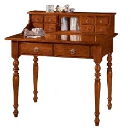 SCRITTOIO 10 CASSETTI  GAMBE TORNITE