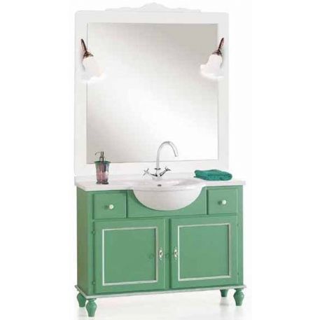 MOBILE BAGNO 2 PORTE 2 CASSETTI