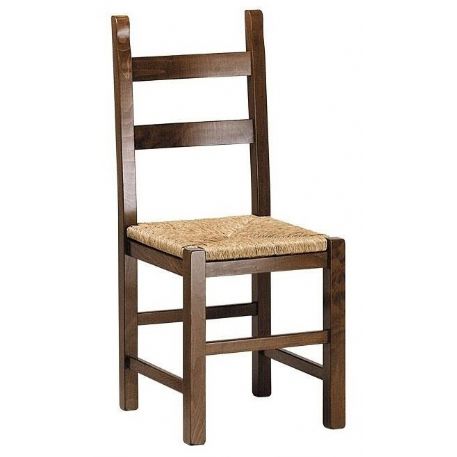 SEDIA SEDUTA PAGLIA O LEGNO