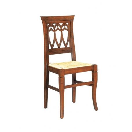 SEDIA SEDUTA PAGLIA O LEGNO