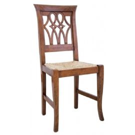 SEDIA SEDUTA PAGLIA O LEGNO