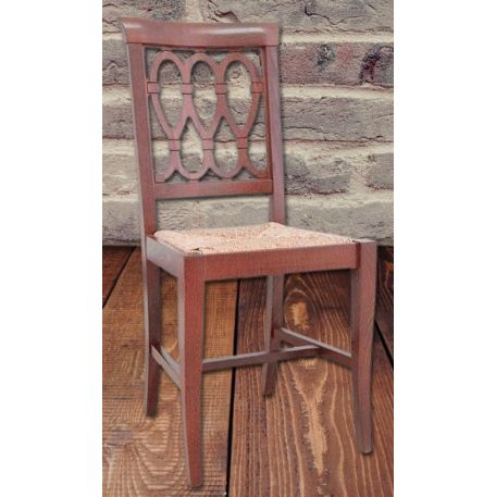 SEDIA SEDUTA PAGLIA O LEGNO