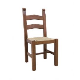 SEDIA SEDUTA PAGLIA O LEGNO