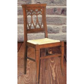 SEDIA SEDUTA PAGLIA O LEGNO