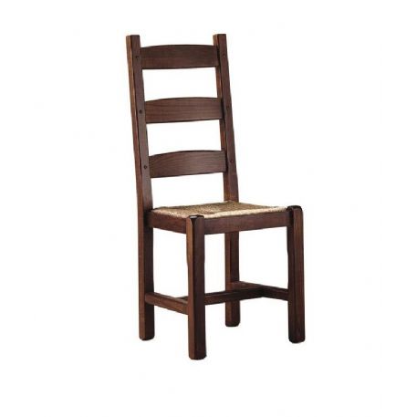 SEDIA SEDUTA PAGLIA O LEGNO