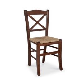 SEDIA RUSTICHE IN LEGNO MASSELLO