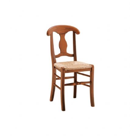 SEDIA RUSTICHE IN LEGNO MASSELLO