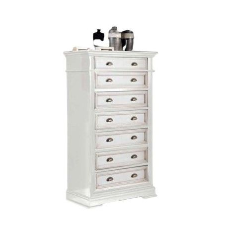 CASSETTIERA 7 CASSETTI LACCATA