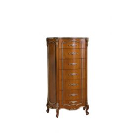 CASSETTIERA SAGOMATA  7 CASSETTI CON INTAGLI