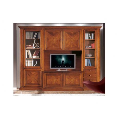  SOGGIORNO IN LEGNO INTARSIATO