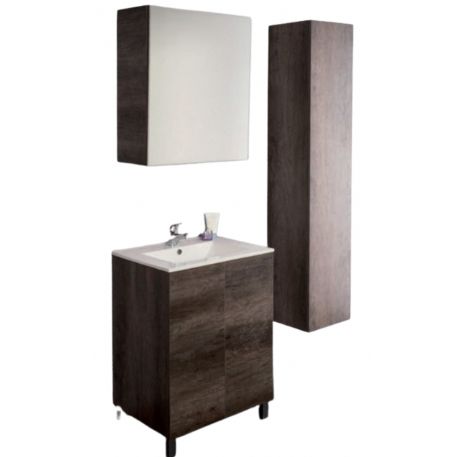 BAGNO SOSPESO PIU COLONNA LATERALE