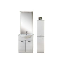 BAGNO CON LAVABO PIU SPECCHIO E LAVABO CON SPECCHIO CON PENSILE