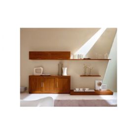 SOGGIORNO CON BASE E VETRINE APPESE