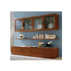 SOGGIORNO A PARETE CON PENSILE