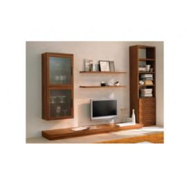 SOGGIORNO COMPONIBILE CON COLONNA LATERALE E PANCA BANCA