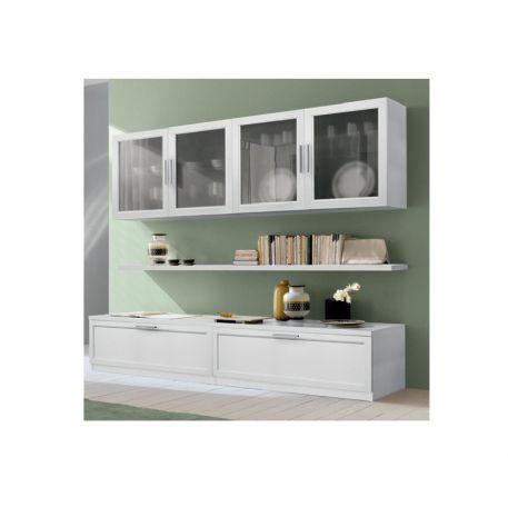 SOGGIORNO CON PENSILI E CESTONI