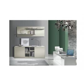 SOGGIORNO CON MADIA A TERRA E VANI A GIORNO CENTRALI