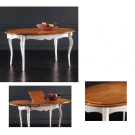 TAVOLO OVALE APRIBILE CON ALLUNGA CENTRALE