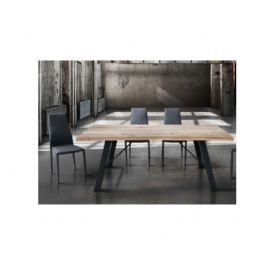 TAVOLI FISSI CON PLANCIA MASSICCIA DI SPESSORE DA 6 CM E 4 CM