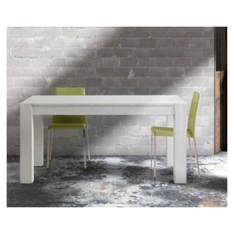TAVOLO IN  ABETE BIANCO SPAZZOLATO