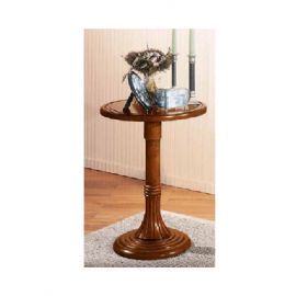 TAVOLINO TONDO  IN LEGNO