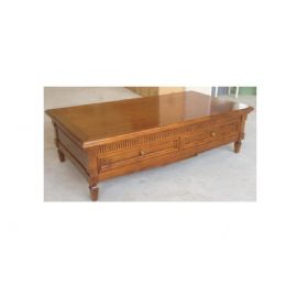 TAVOLINO CON DUE CASSETTI