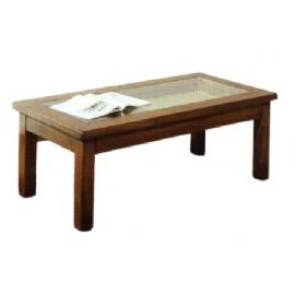 TAVOLINO CON GAMBE QUADRATE