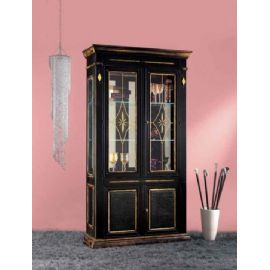 ARGENTIERA 2 PORTE CON FIANCHI A VETRO