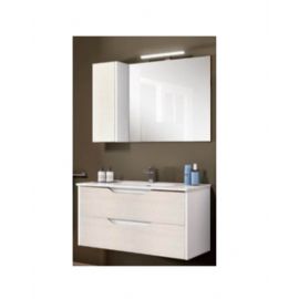 BAGNO 2 CASSETTI PIU COLONNA OLMO BIANCO