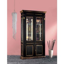 ARGENTERIA DUE PORTE CON FIANCHI IN VETRO