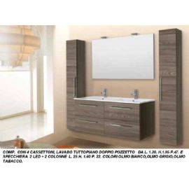 COMP CON 4 CASSETTONI E LAVABO