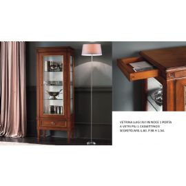 VETRINA LUIGI XVI NOCE