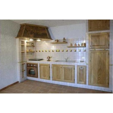 CUCINA SU MISURA IN ROVERE