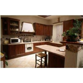 CUCINA SU MISURA IN NOCE