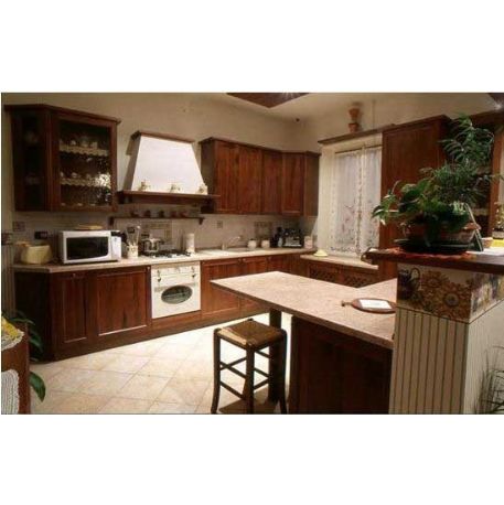 CUCINA SU MISURA IN NOCE