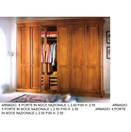 ARMADIO NOCE NAZIONALE