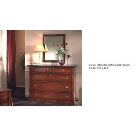 COMO 6 CASSETTI IN LEGNO